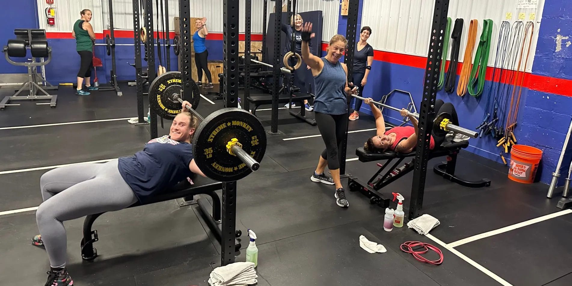 Jacked Fitness Club Bench Press Training